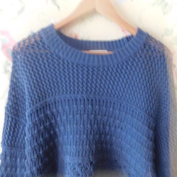 💗Country Blue Sweater Knit💗 - Picture 3 of 8